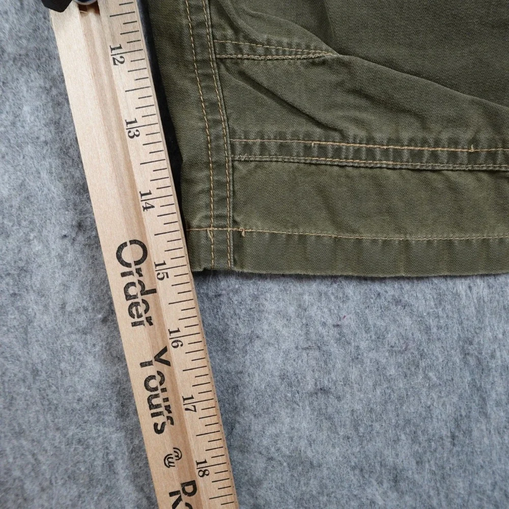Kuhl Shorts Mens 34 Green KuhlDry Cargo Hiking Outdoor Utility Lightweight Trail